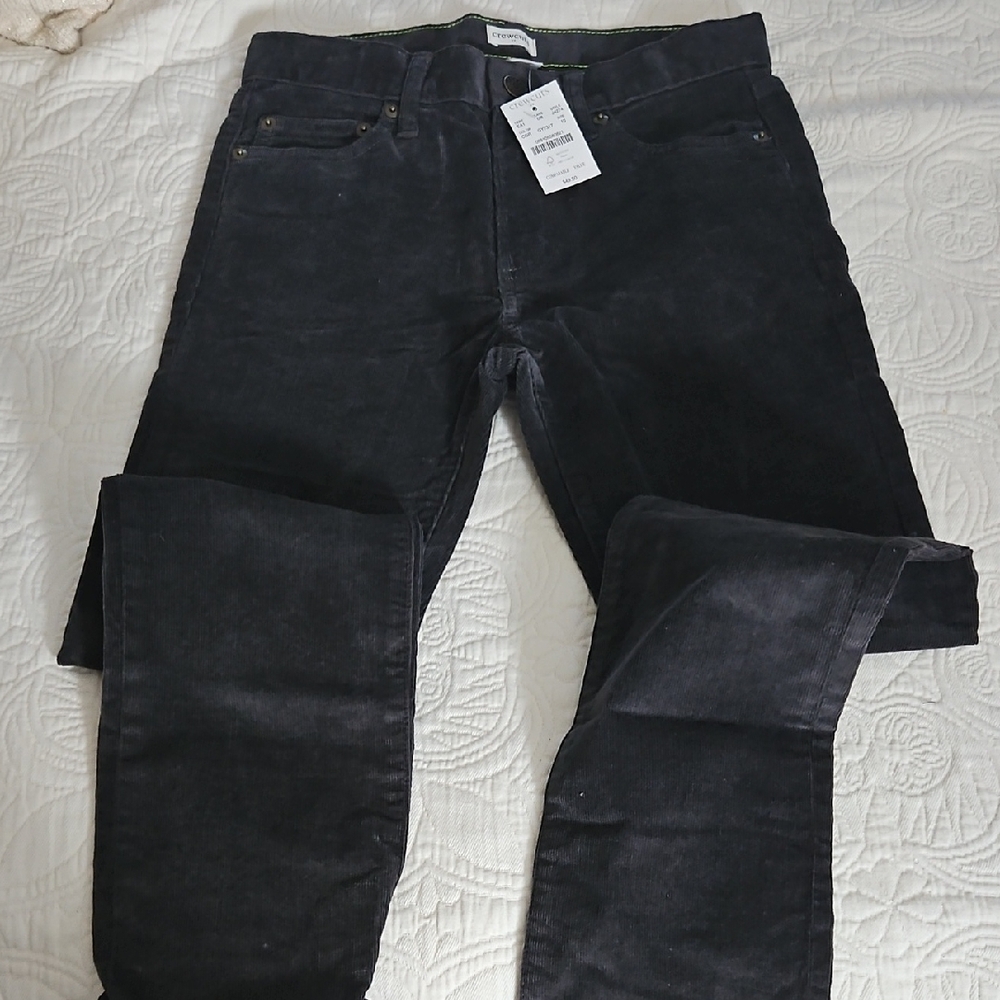 Crewcuts Kids Dark Grey Corduroy Pants